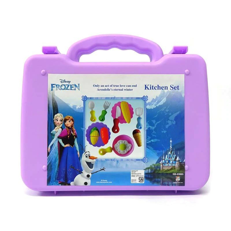 Happy Toon Disney Frozen Kitchen Set with Case Mainan Masakan Koper