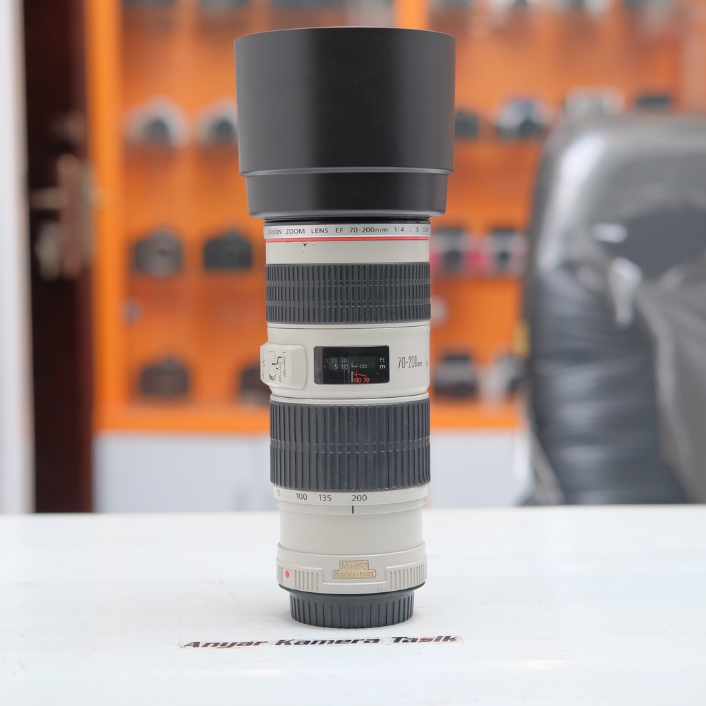 lensa canon 70 200mm f4 is usm murah