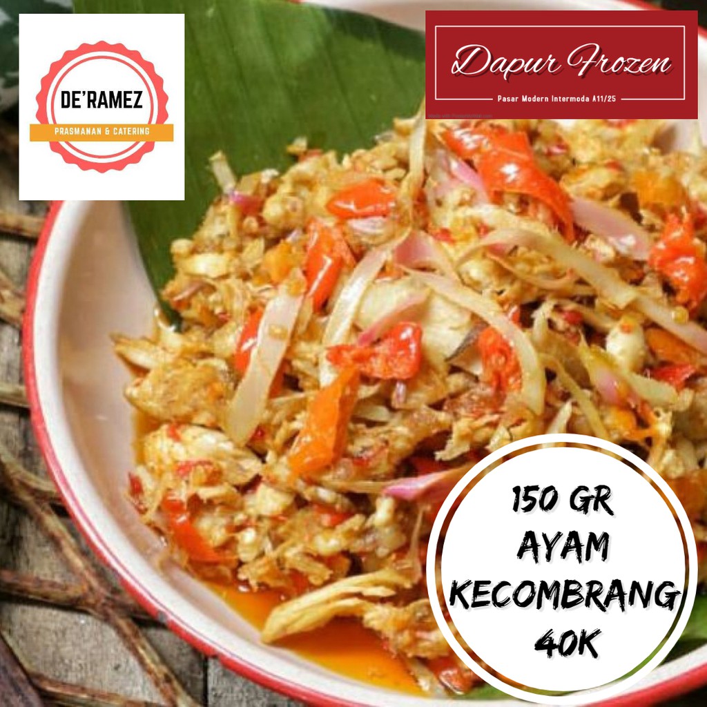 

Ayam Kecombrang 150gr Frozen