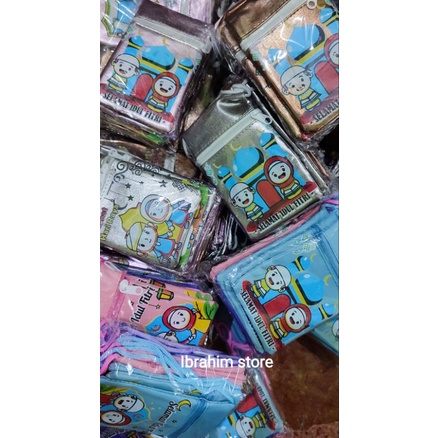 (ISI 12 PCS) TAS ANGPAO LEBARAN ANAK TAS LEBARAN ANAK MURAH TAS DOMPET ANGPAU ANAK MURAH