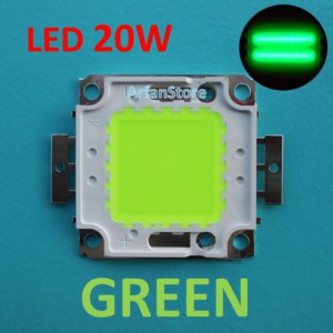 High Power LED HPL 20W Green / Hijau 515-530NM