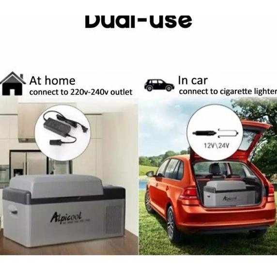 Aresty - Kulkas Mini Mobil Untuk Perjalanan Portable App Control Mini Km76878