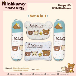 Rilakkuma By Kuma Kuma Bantal Set 4in1 11370