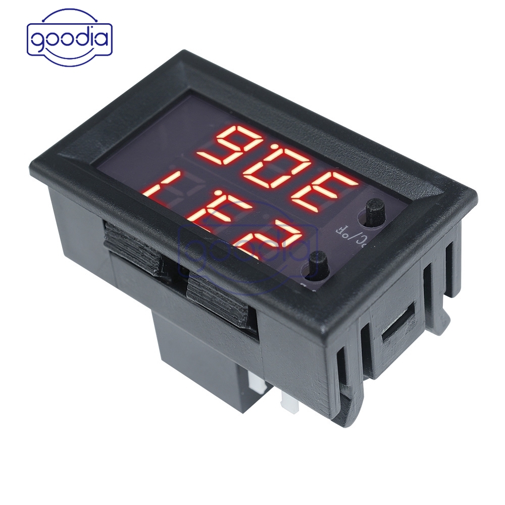 Termostat W1209Wk Digital Dc 12v Led Pengontrol Suhu - 50-110° C Sensor Dengan Probe