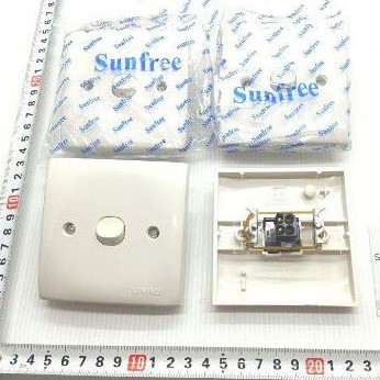 SUNFREE SAKLAR TUNGGAL/ ENGKEL/ SINGLE SWITCH MODEL CLIPSAL/ CLASSIC