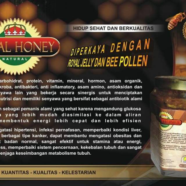 

Royal honey madu kaya manfaat