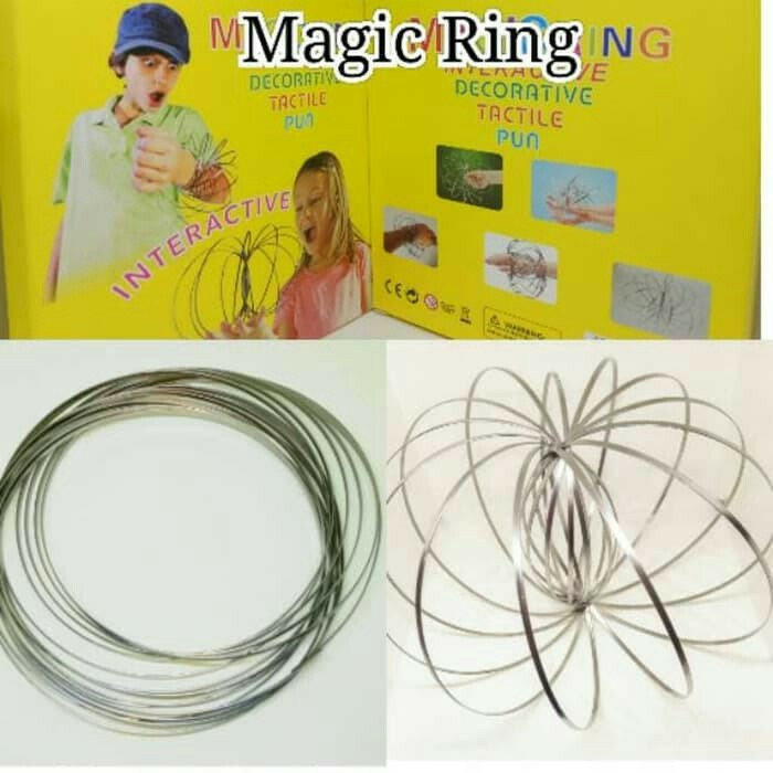 Magic Ring Interactive / Mainan Gelang Tangan Ajaib Stanlis Stainless