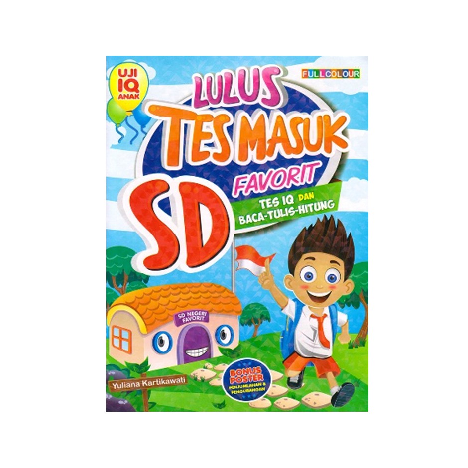 Lulus Tes Masuk Sd Favorit Tes Iq Dan Baca Tulis Hitung Shopee Indonesia