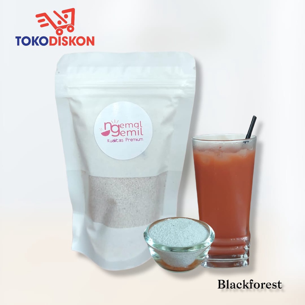 

Minuman Bubuk Rasa Blackforest // Premium