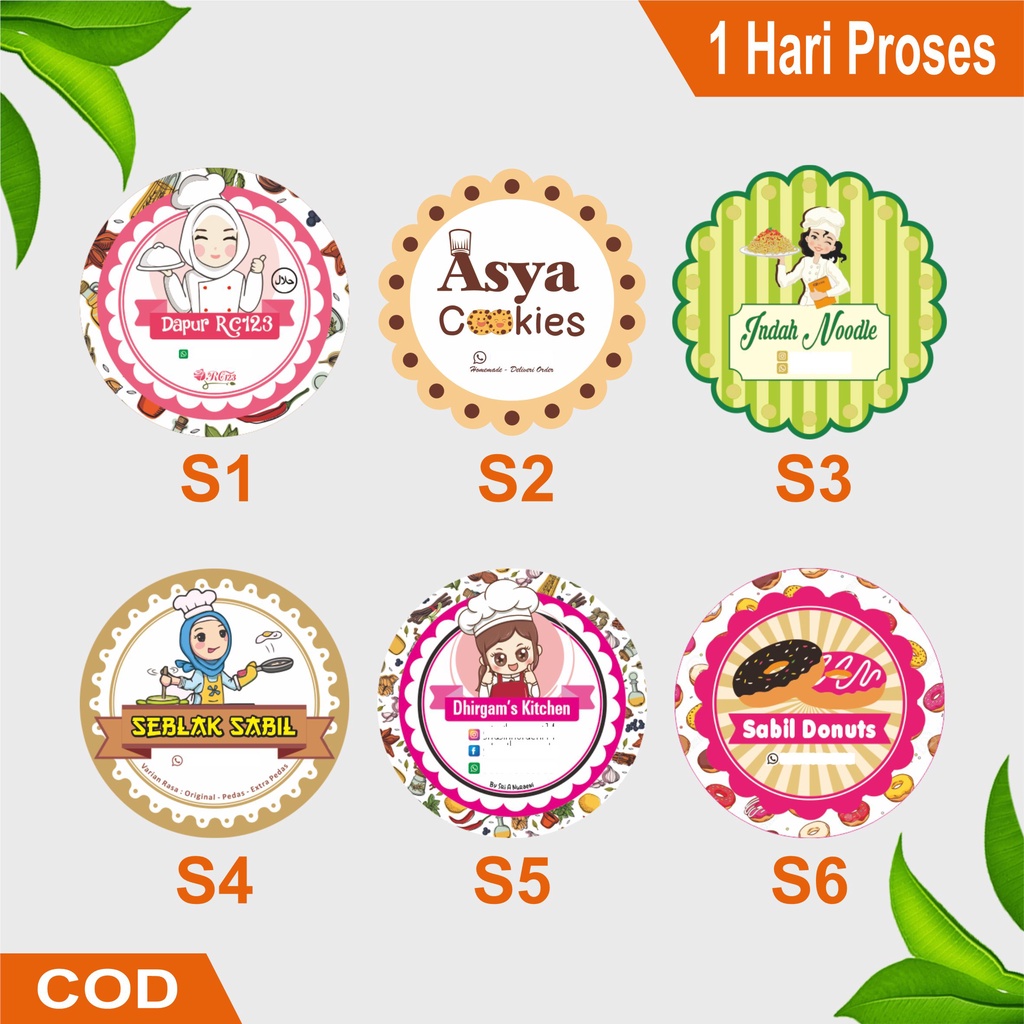 

CETAK STIKER UKURAN A3+ STIKER LABEL BULAT, LABEL NAMA, LABEL MAKANAN, TOPLES KEMASAN