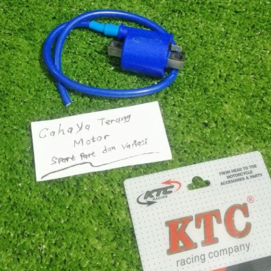 KOIL COIL KTC KITACO RACING BLUE/BIRU ORIGINAL UNIVERSAL UNTUK MOTOR KARBU NOT TK TDR RC3 YZ YAMAHA