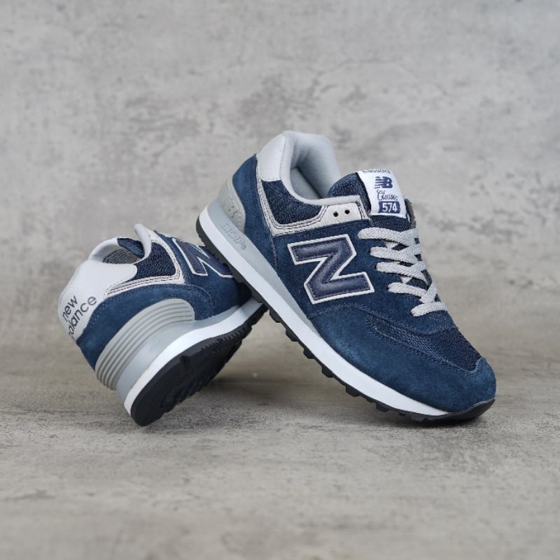 New Balance 574 navy Grey