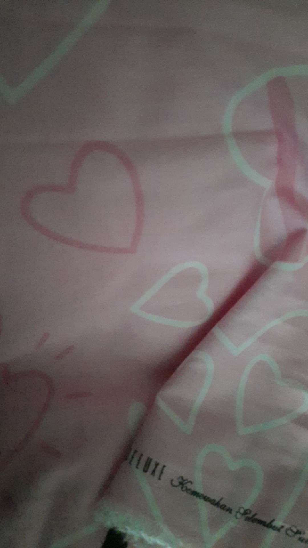Heart Beat - Kain Sprei Katun Lokal Meteran Star Deluxe