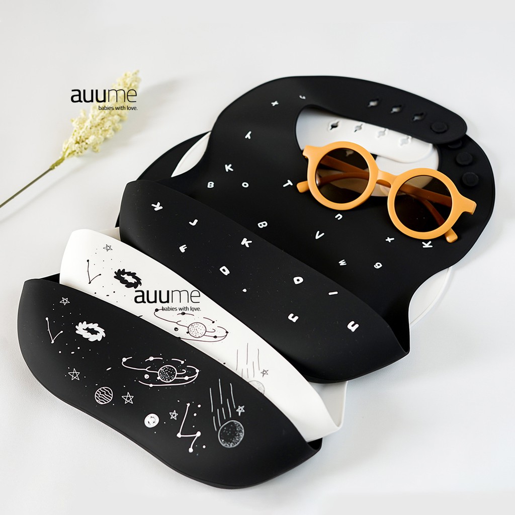 Auume - Silicone Printed BIBS | Baby Bibs | Slabber | Celemek Bayi