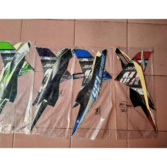 STRIPING STICKER  JUPITER MX NEW 135 TAHUN 2013 LIST JUPITER MX NEW 2013