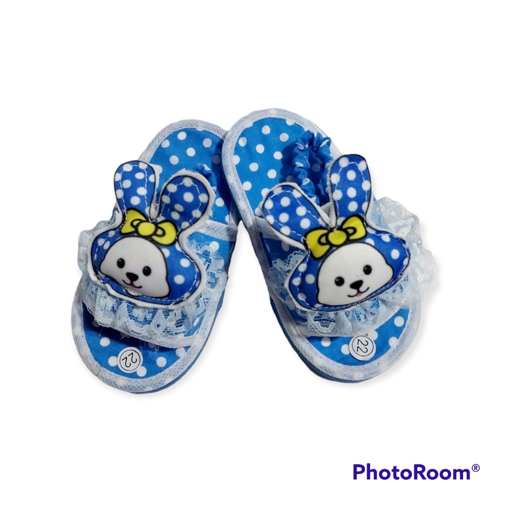 SANDAL ANAK PEREMPUAN BABY POLKADOT BONEKA