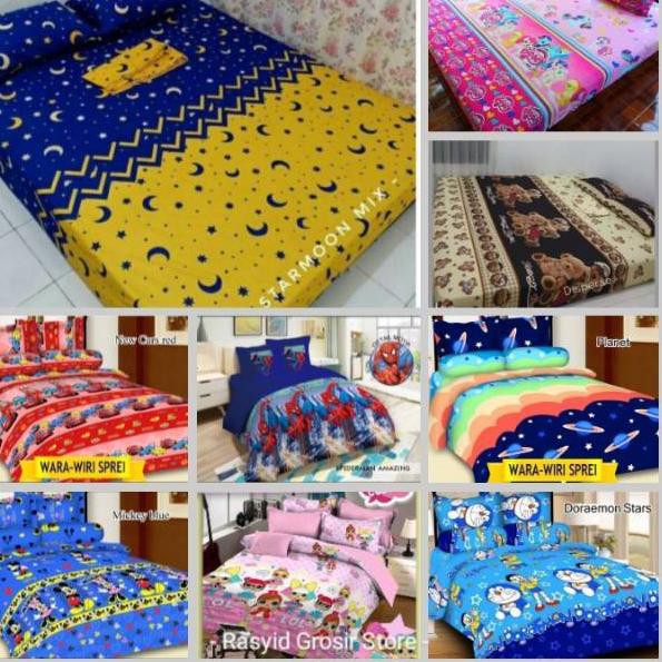 Sprei karakter 180x200 kasur NO 1