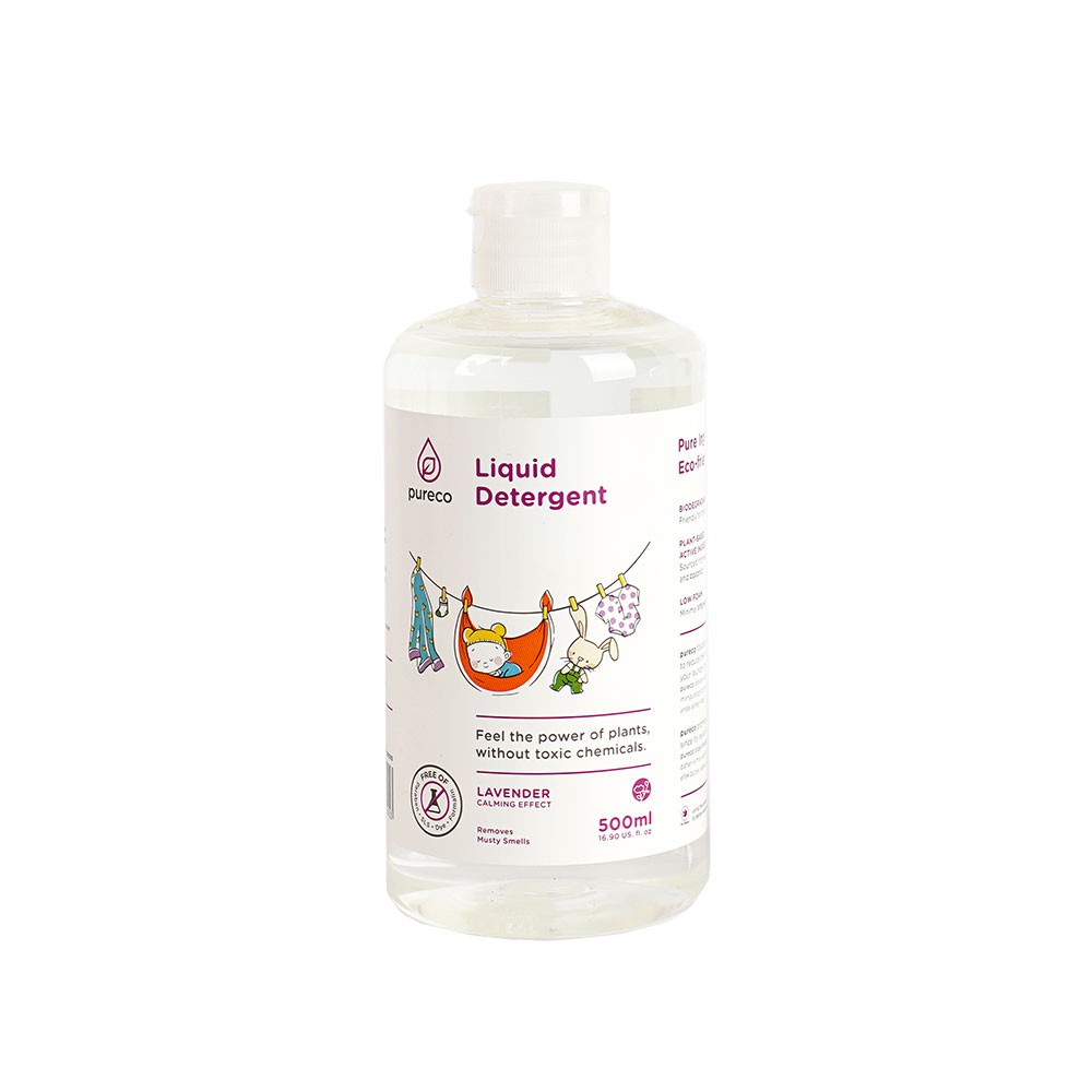 Pureco Liquid Detergent / Softener / Dish And Bottle Soap 500 ml