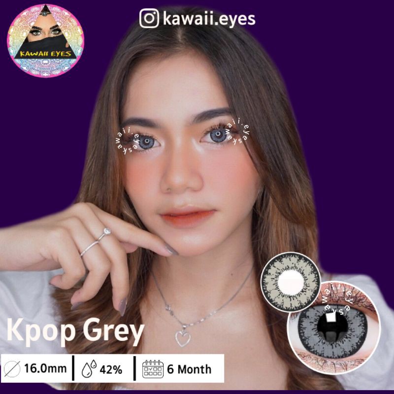 Softlens KPOP GREY/BROWN/BLACK/BLUE