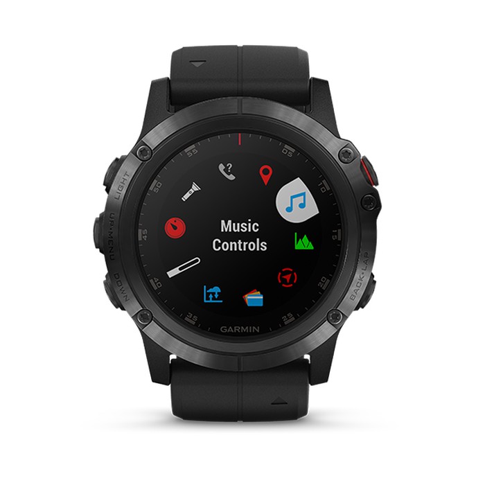 GARMIN FENIX 5X PLUS Sapphire DLC Carbon Gray