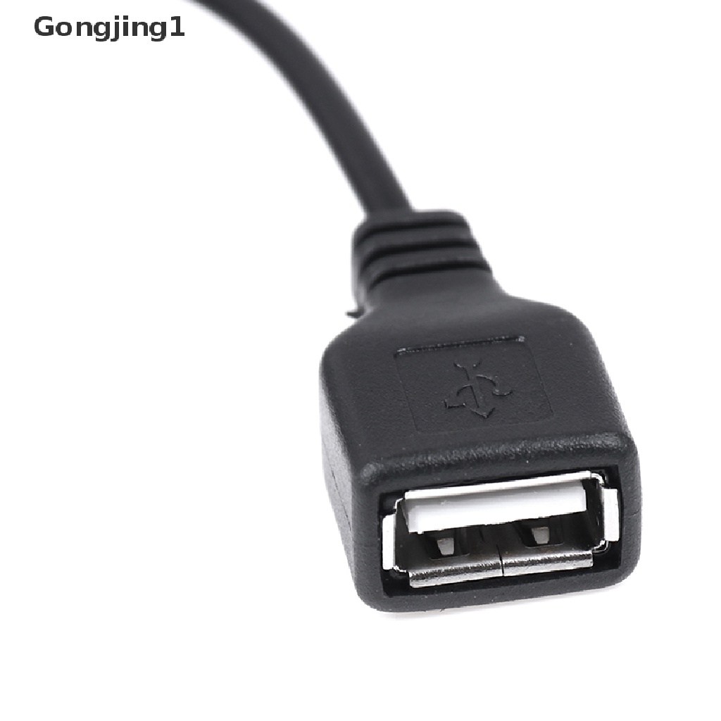 Gongjing1 Kotak Baterai 3xa Dengan port usb Untuk Lampu led