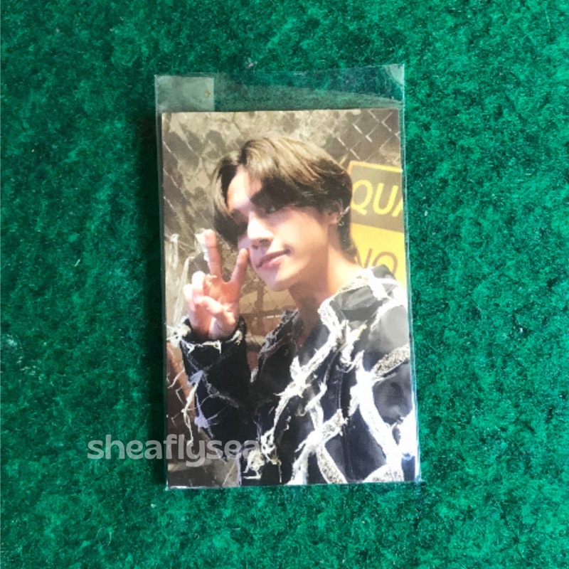 Photocard ATEEZ, pc limited fever A ver wooyoung, pc fever diary hongjoong