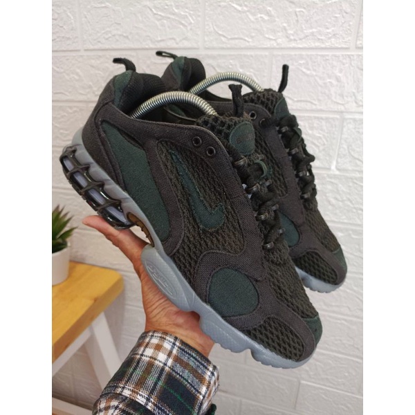 Sepatu Nike X Stussy Air Zoom Spiridon Caged Size 42,5