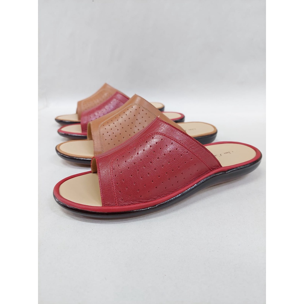 Sandal Kulit SIN LIE SENG -- Sandal Wanita - LS01