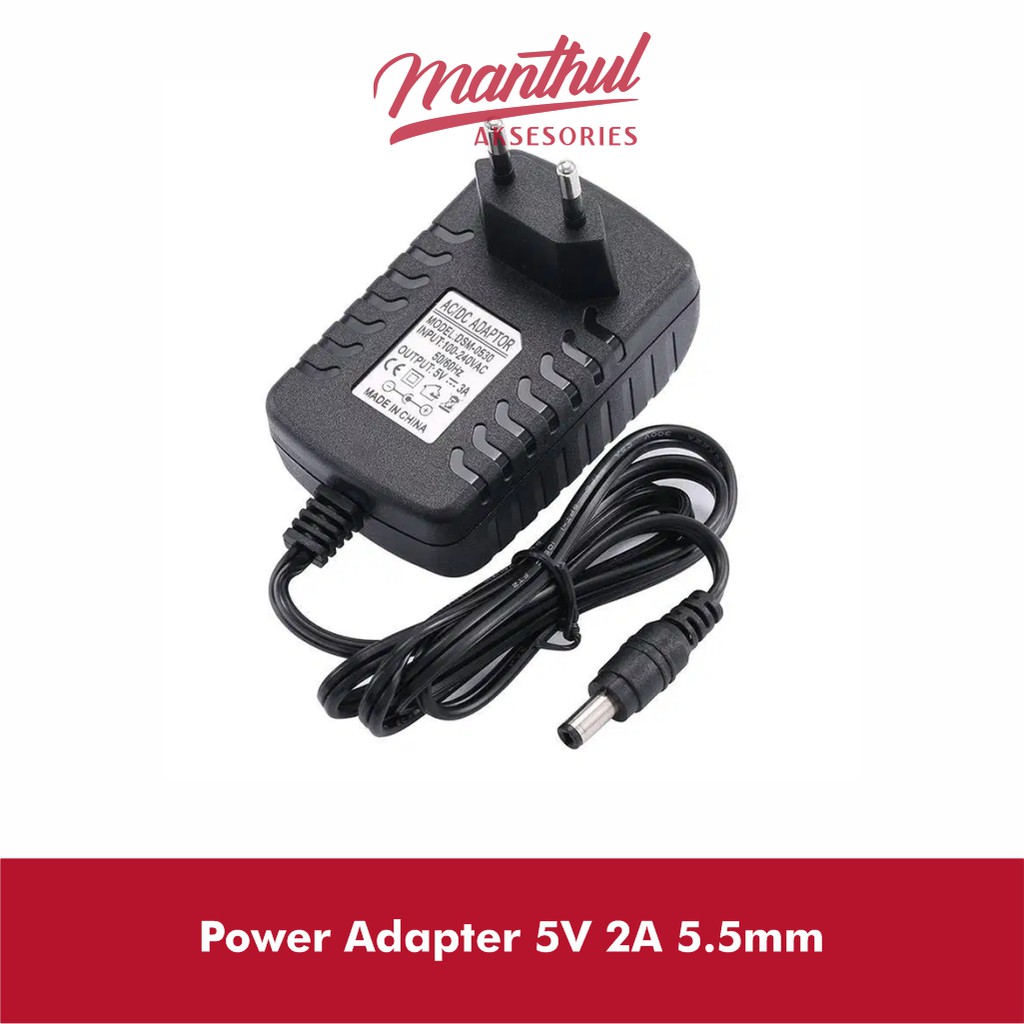 Power Adapter 5V 2A 5.5mm