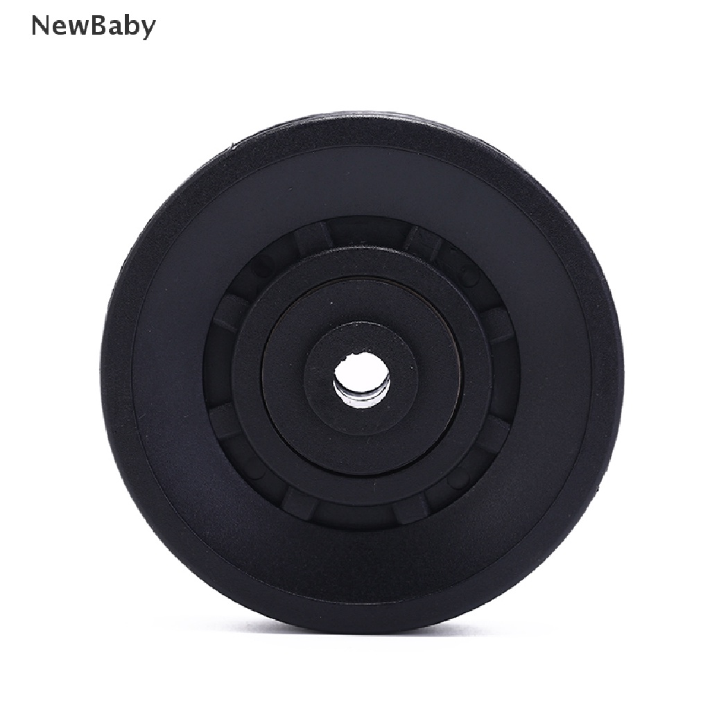 Newbaby 1pc Roda Katrol Diameter 90mm Warna Hitam Untuk Peralatan gym