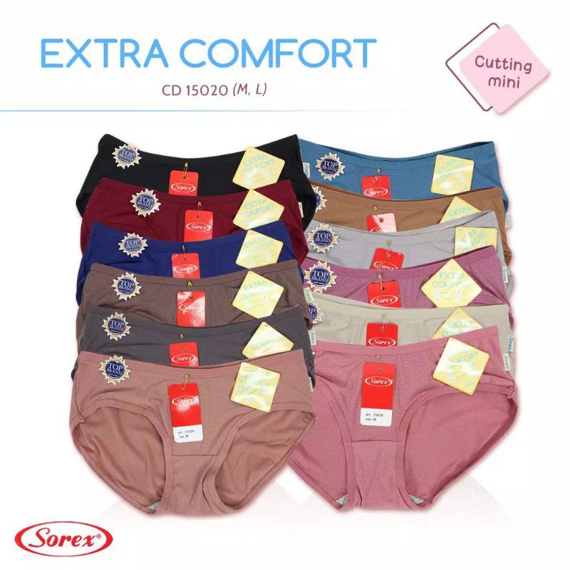 SOREX CD wanita Pori pori MINI 15020 EXTRA  COMFORT