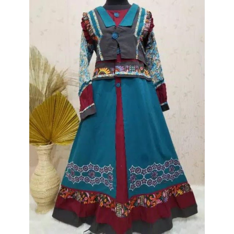 Gamis Sabrina Brand Original Higt Quality kode MD