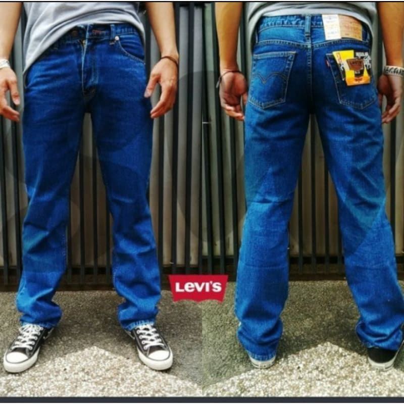 CELANA JEANS PANJANG PRIA REMAJA DEWASA REGULER FIT