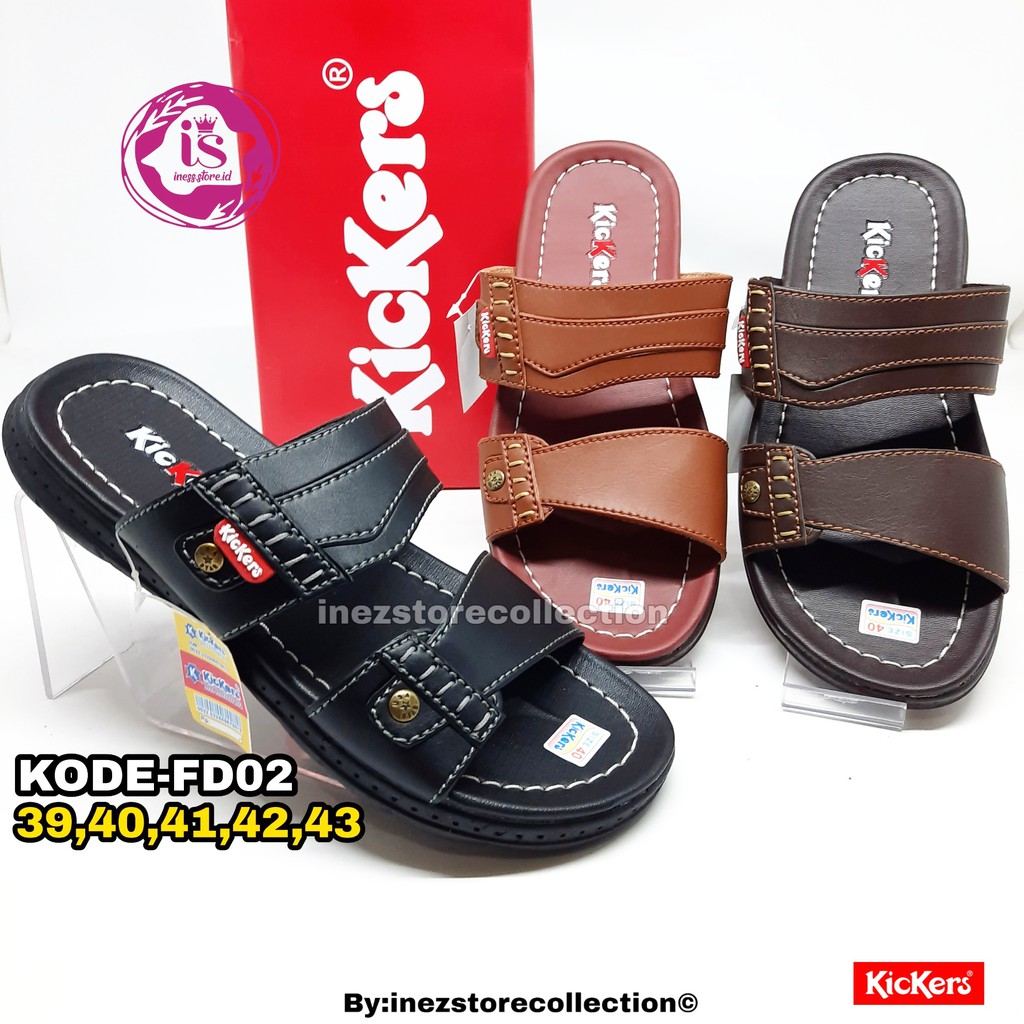 SANDAL SLOP PRIA KICKERS KODE FD02 MURAH BERKUALITAS