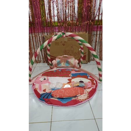Playgym Mainan bayi piano versi bulat