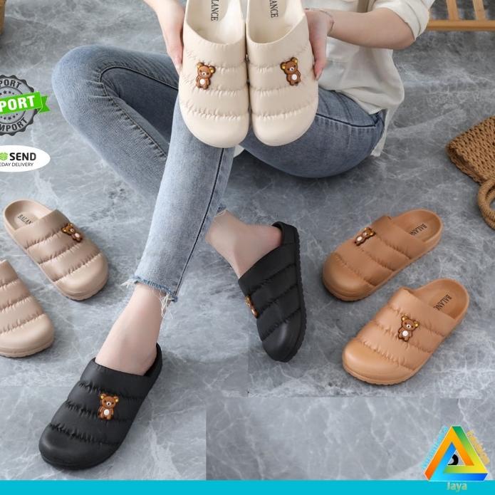 Model Baru Sandal Kokop Wanita CUTE - Sandal Bakpau Balance 1631 1 .,