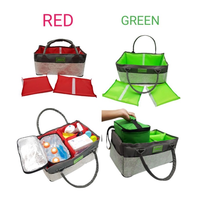 Caddy Bag Baby Argen  +  Cooler Bag  Tas asi Set  (Paket Pumping Argen ) ARC02