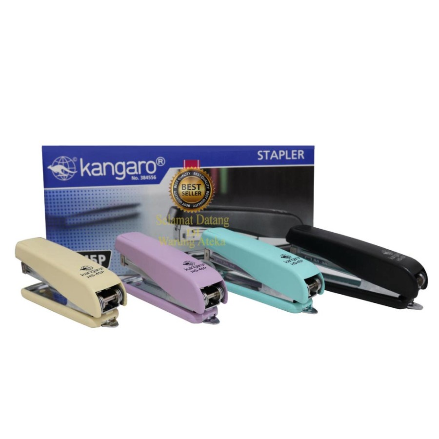 

Stapler Kangaro HS45P - Hitam / Biru / Abu / Ungu