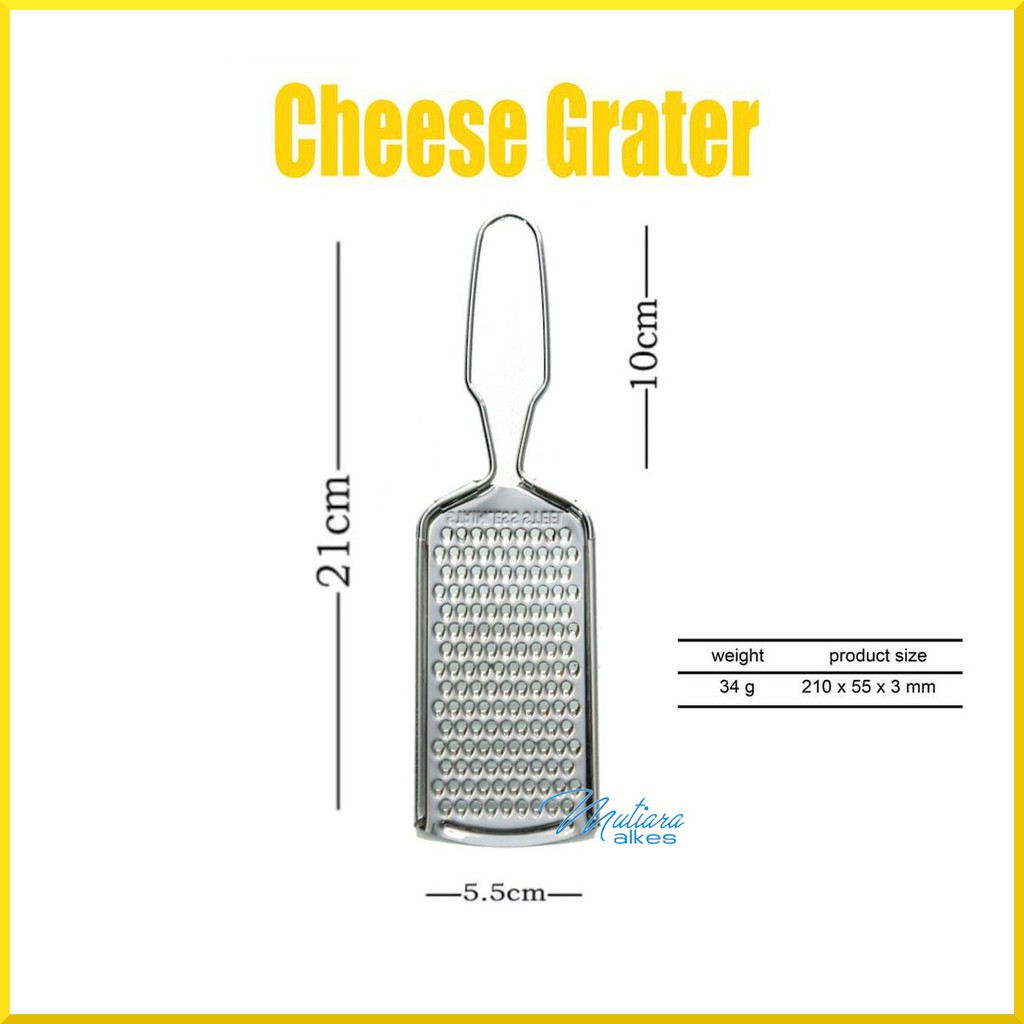 Parutan Keju Kentang / Cheese Grater / Parutan Stainless / Alat Parut Dapur