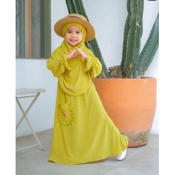 Gamis anak perempuan TASYA SYAR'I KIDS Bajuanakmurah0314
