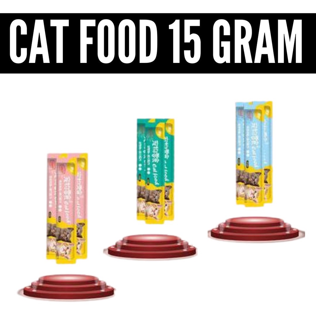 Snack Kucing Kitten Menggemukan Menjaga Imun NUKU MIUU 15 gram FEFARM