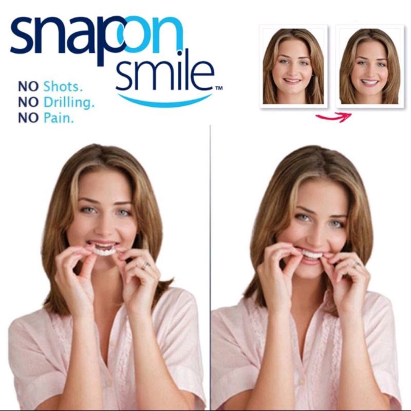 Snap On Smile ORIGINAL 100% Gigi Palsu berkualitas