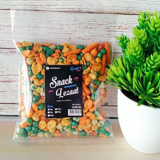 

Sedap Snack - KACANG CAMPUR JAIPONG 250gr / KACANG MIX / MIX NUTS / KORO POLONG HIJAU PANG PANG KANGAROO