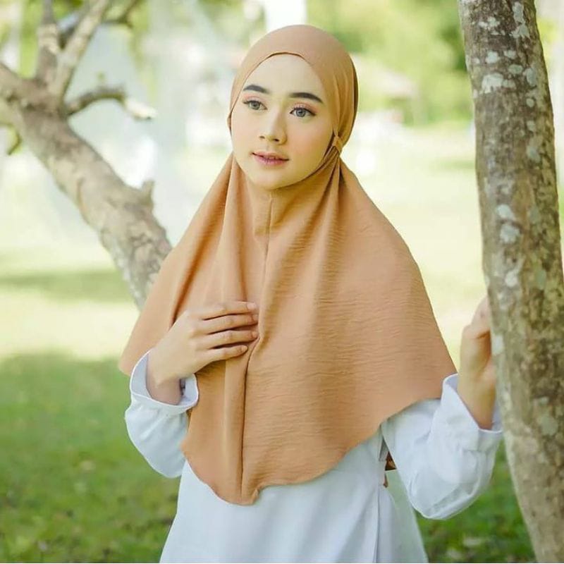 Hijab Bergo Maryam Crinkle M