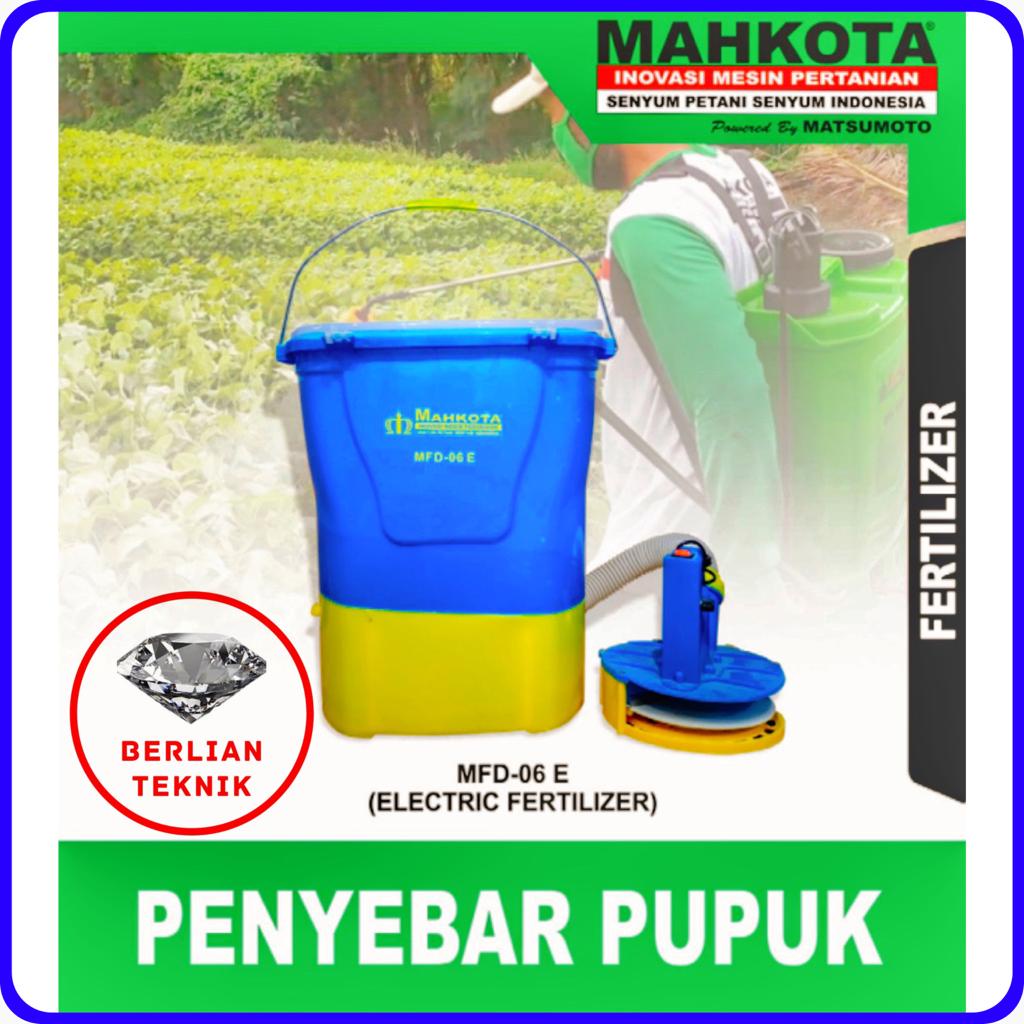 Jual Fertilizer Penyebar Pupuk Elektrik Mahkota Mfd E Shopee Indonesia