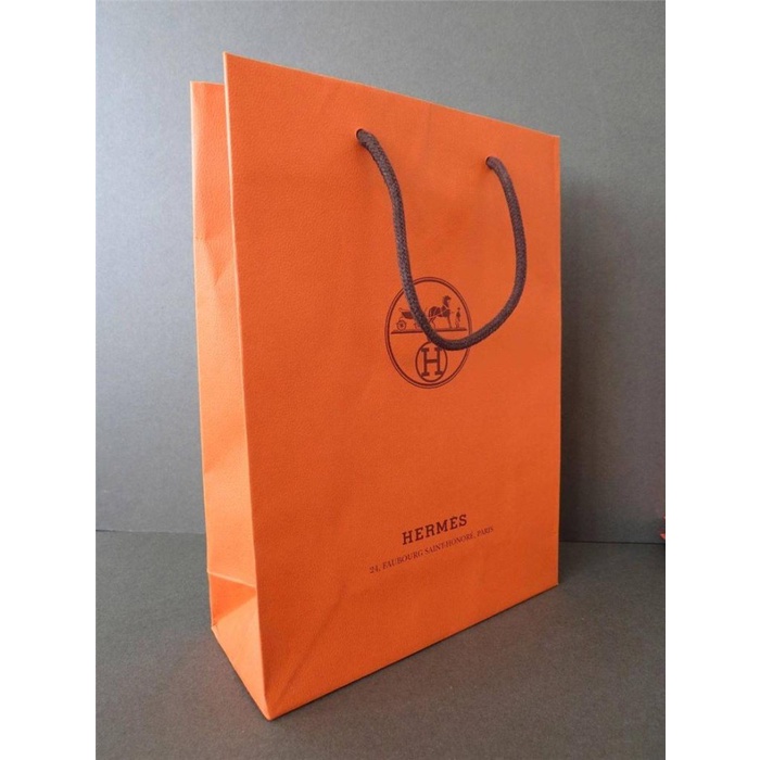 

BAYAR DITEMPAT Paper bag hermes gift [ Paperbag, kantongan, murah]