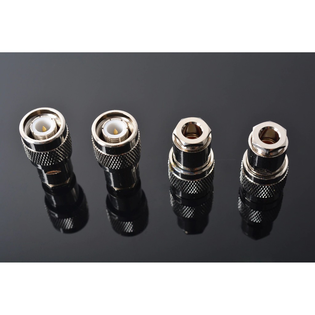 Sindax TNC Male Plug Connector Clamp TNC connectors RG58 RG142 LMR195 RG400 RF Connector TNC-Male