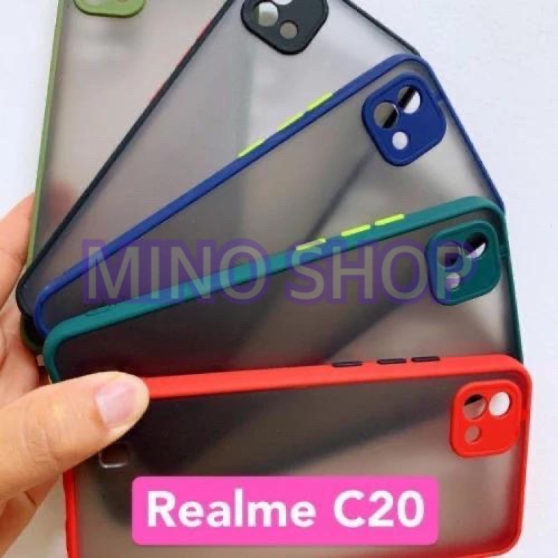 SOFTCASE REALME C20 - HARDCASE DOVE MYCHOICE PLUS PELINDUNG KAMERA - AERO CASE