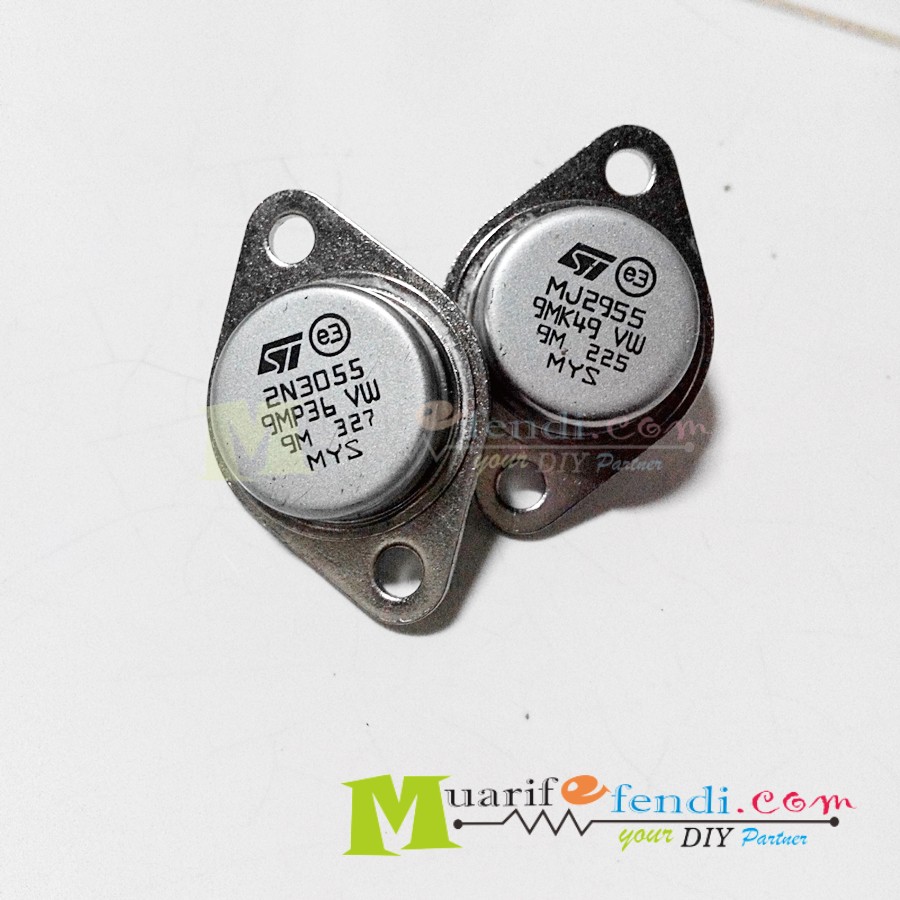FINAL JENGKOL 2N3055 MJ2955 3055 2955 ORI