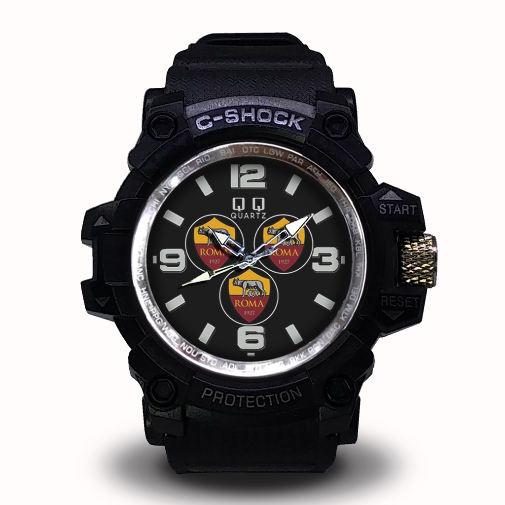 [GOKIL] JAM TANGAN AS ROMA SPORT OUTDOOR